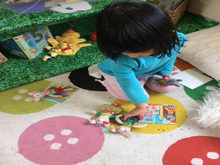 Indoor play at Nursery